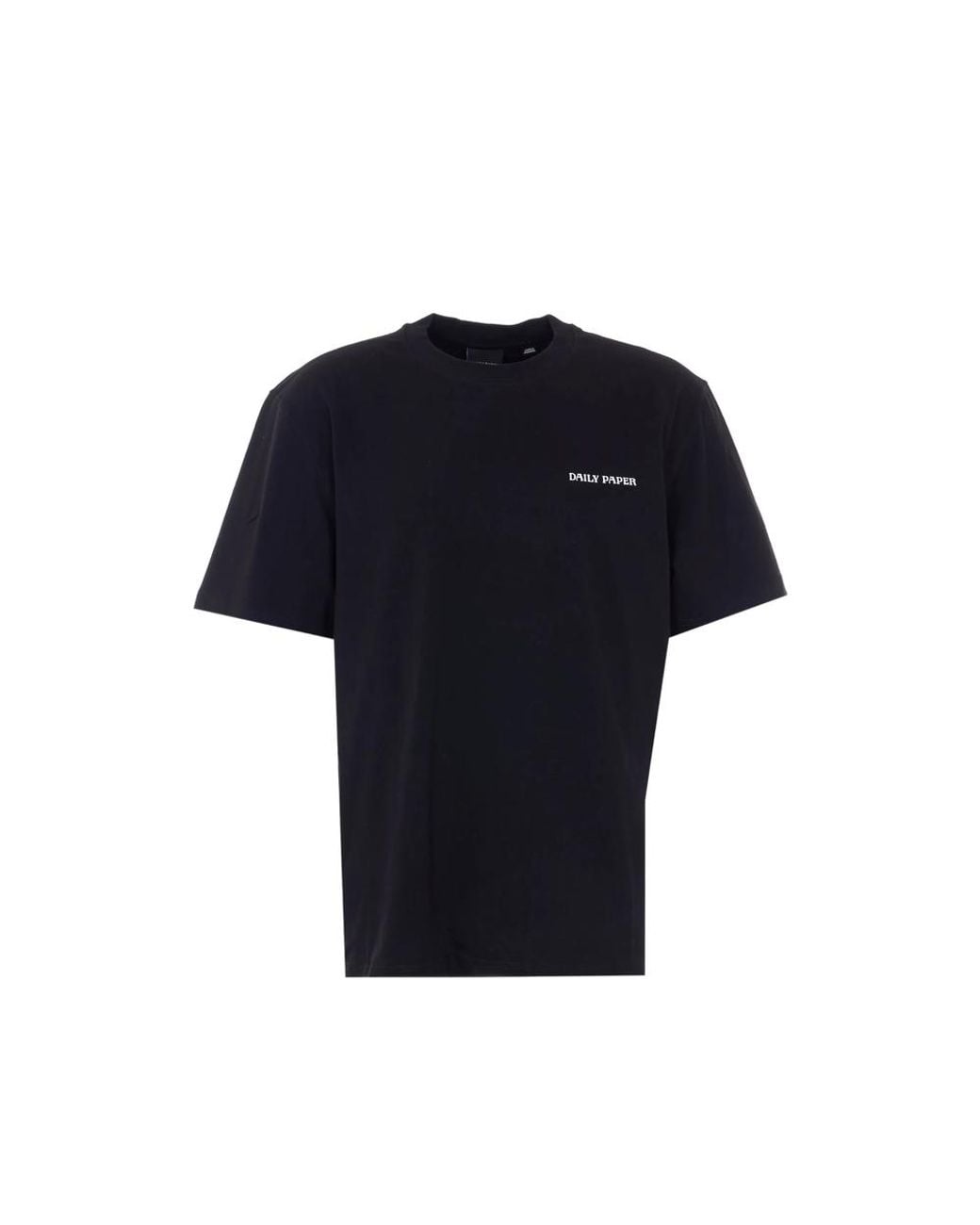 Daily Paper Blue Printed Crew-Neck T-Shirt for men