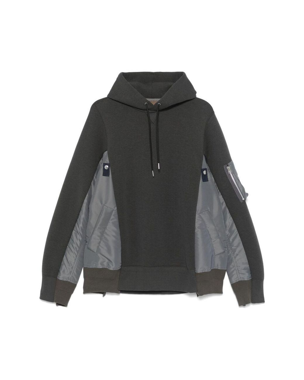 Sacai Sweatshirts in Gray for Men | Lyst
