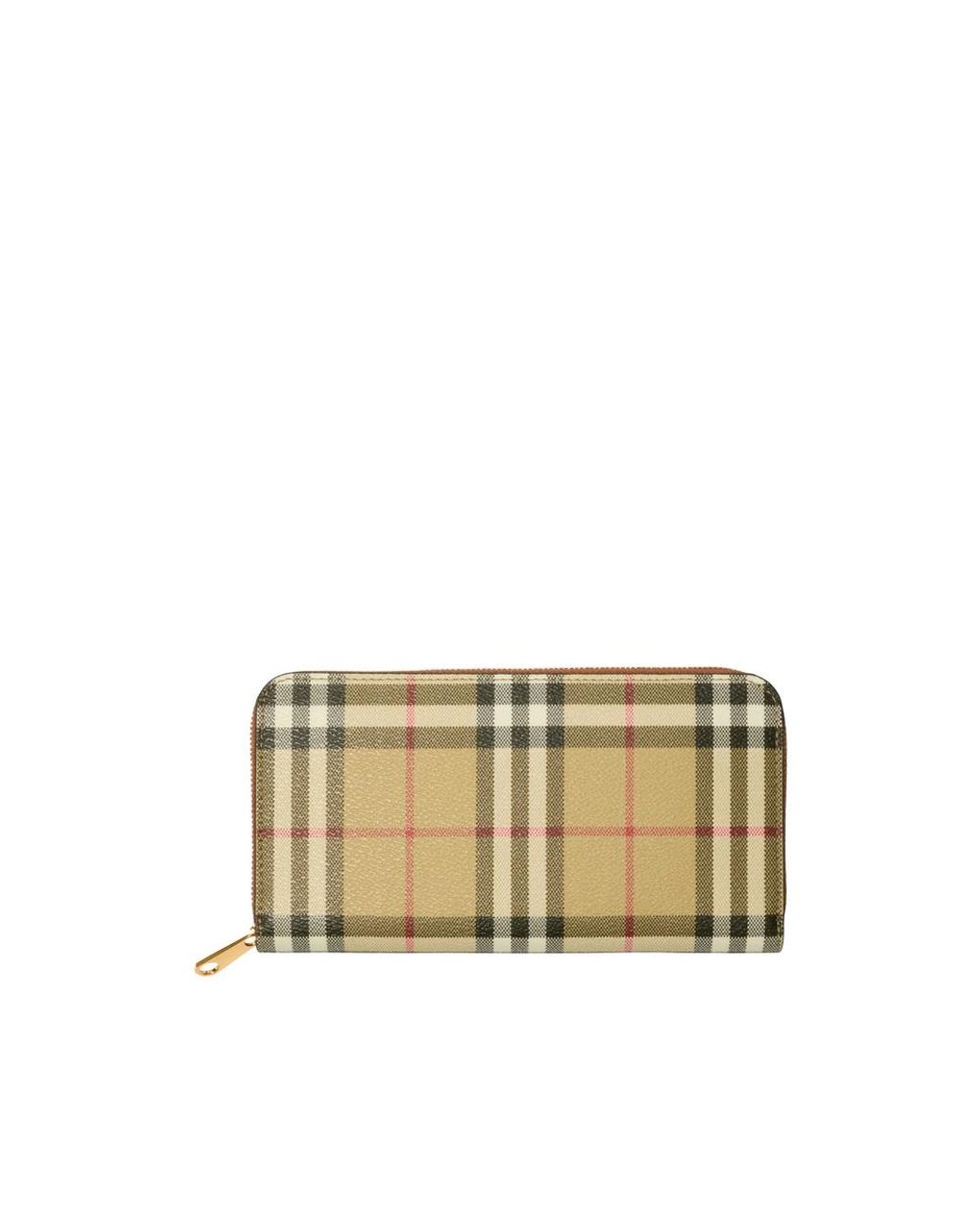 Burberry Natural Neutrals Wallets & Purses
