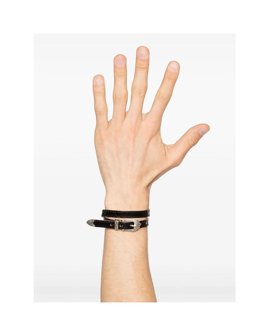 Our Legacy Black Bracelets for men