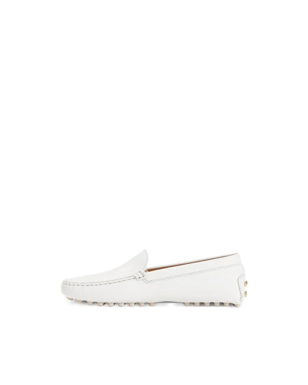 Tod's White Loafers