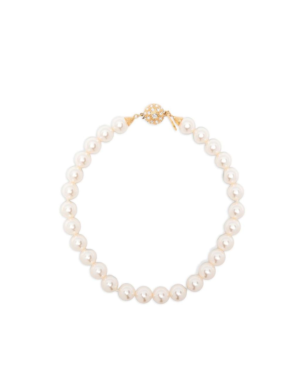 Alessandra Rich Metallic Neutrals Necklaces