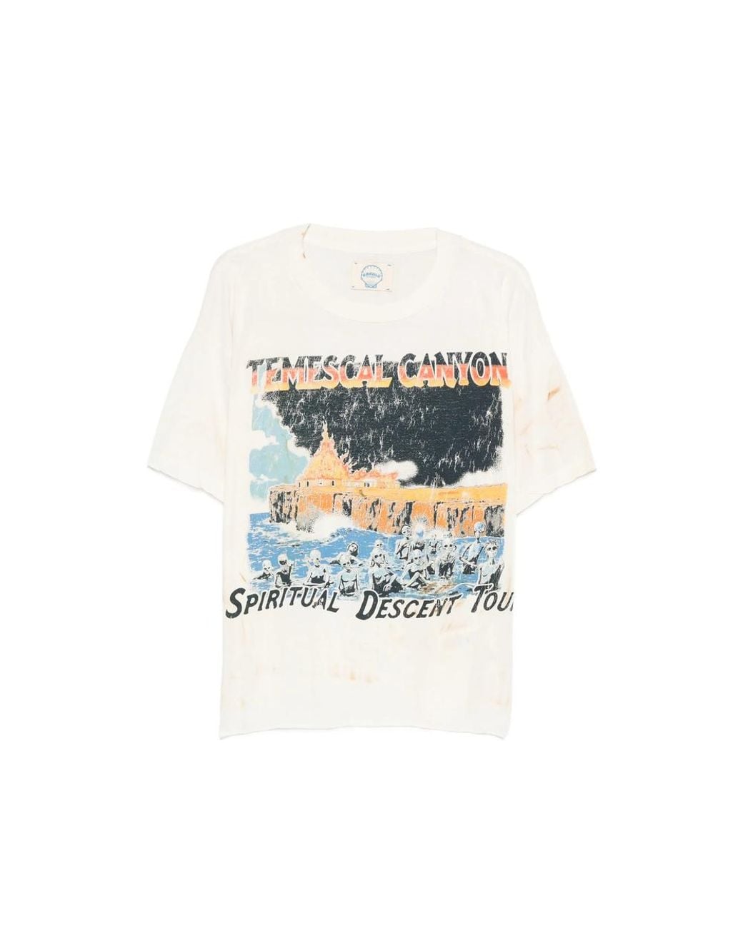 ERCOLE STUDIO White Printed T-Shirt for men