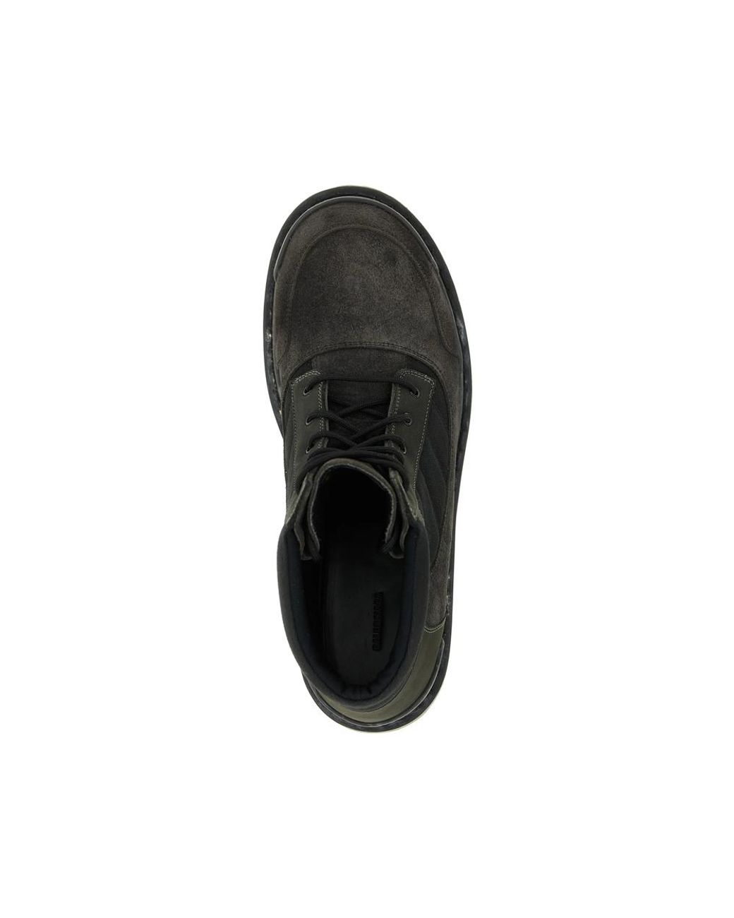 Balenciaga Black Combat Strike Low Boots for men