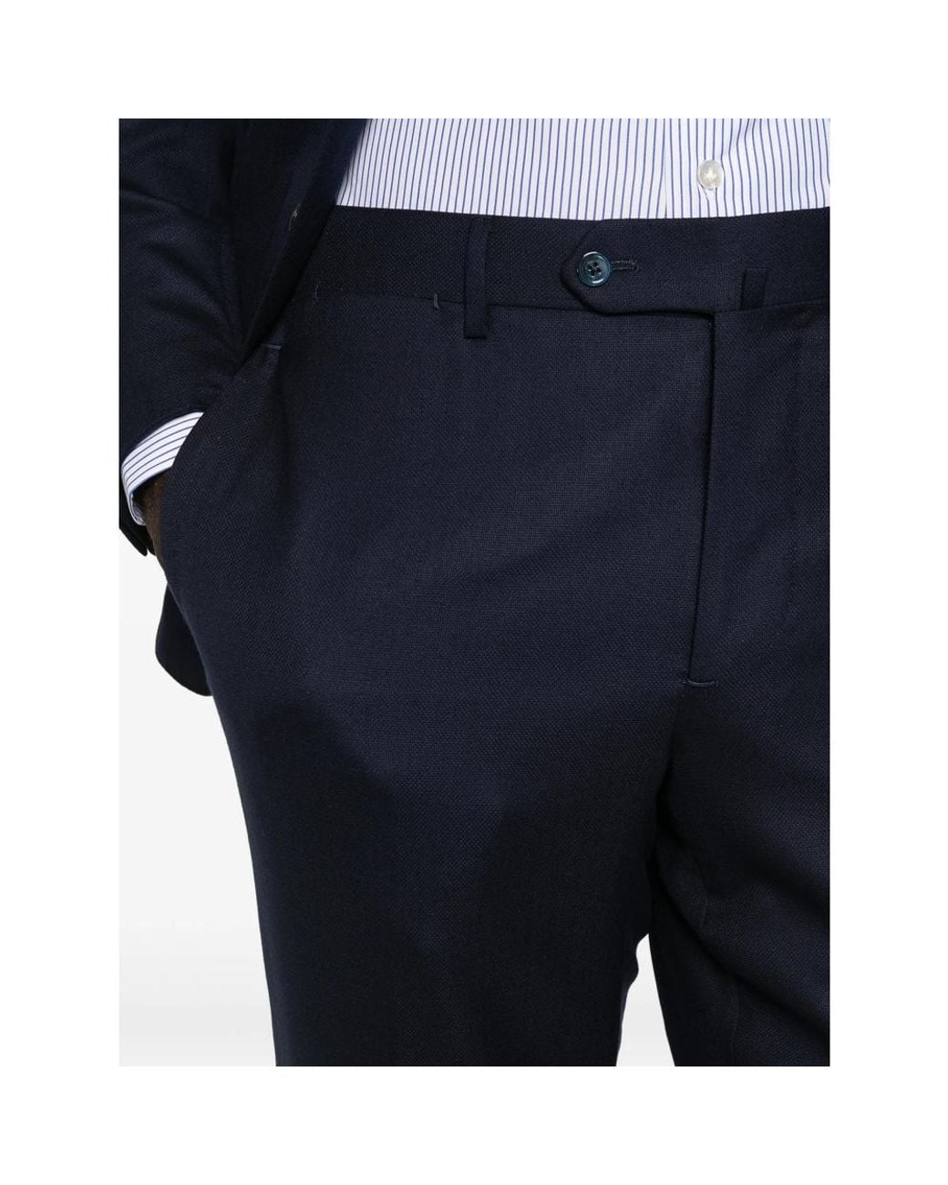 Isaia Blue Suits for men