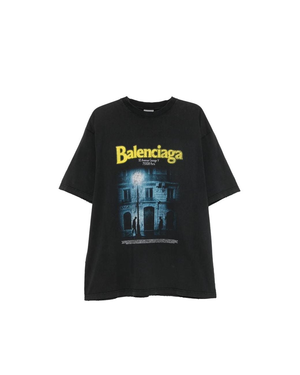 Balenciaga Black T-Shirts & Vests for men