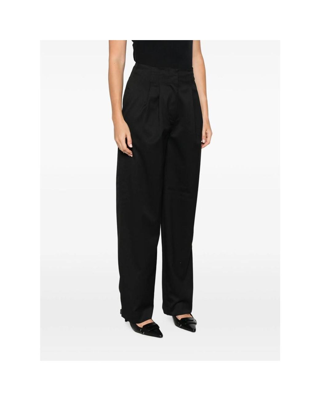 Sessun Black Wide Trousers