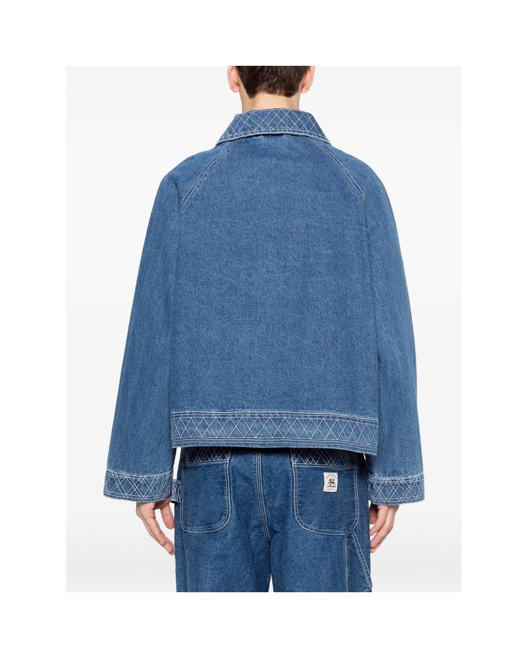 Bode Blue Jackets for men