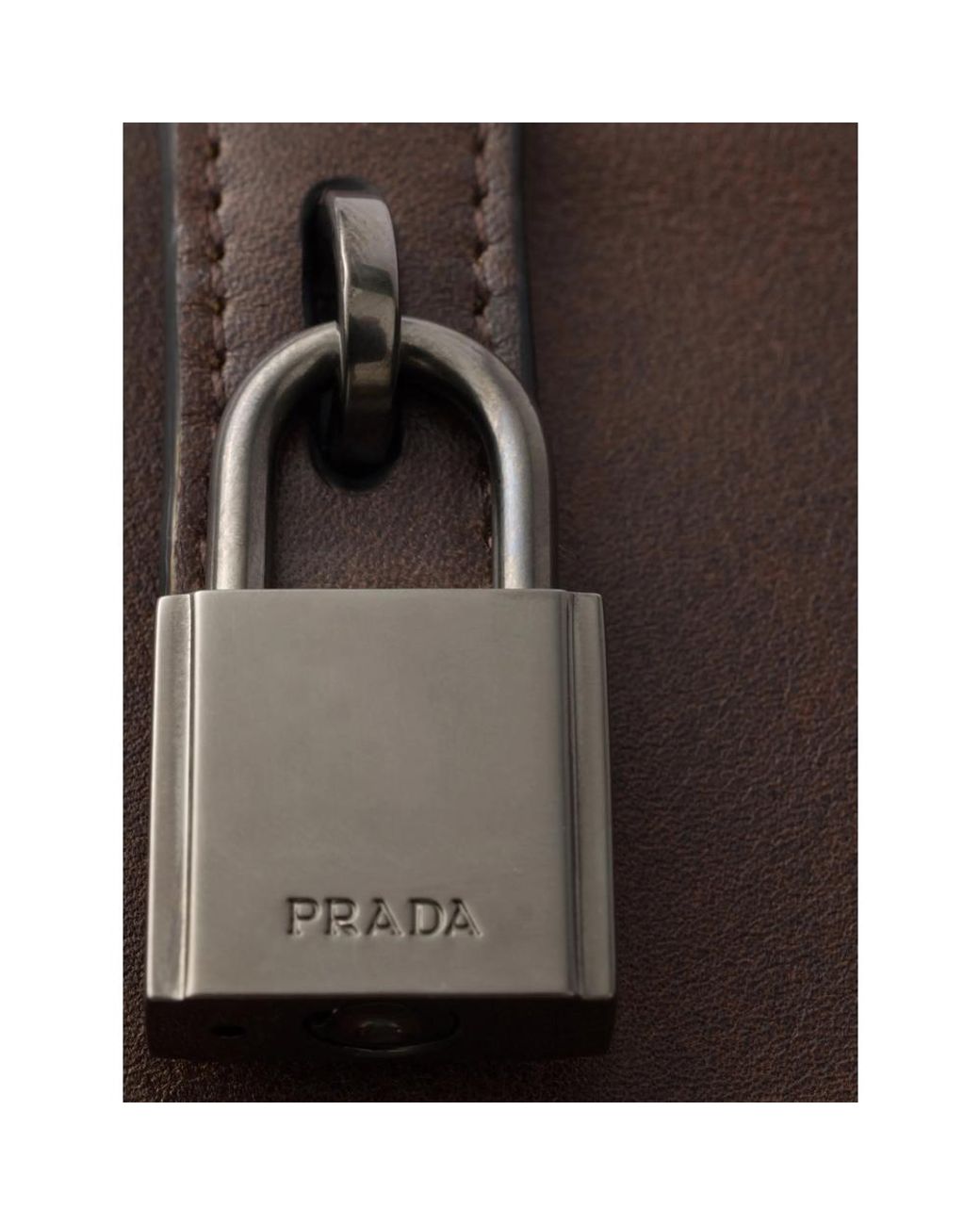 Prada Brown Clutch Bags for men