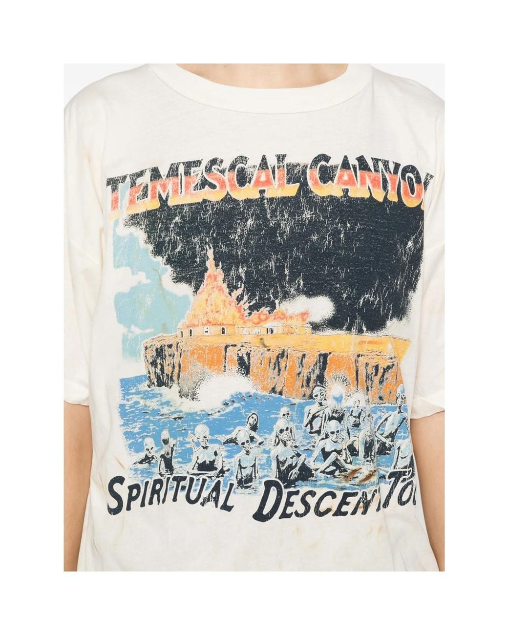 ERCOLE STUDIO White Printed T-Shirt for men