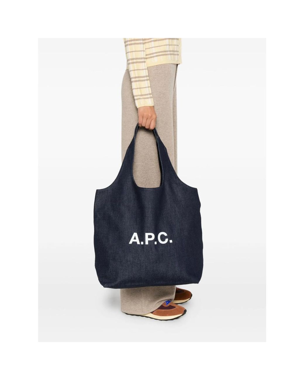 A.P.C. Black Tote Bags for men