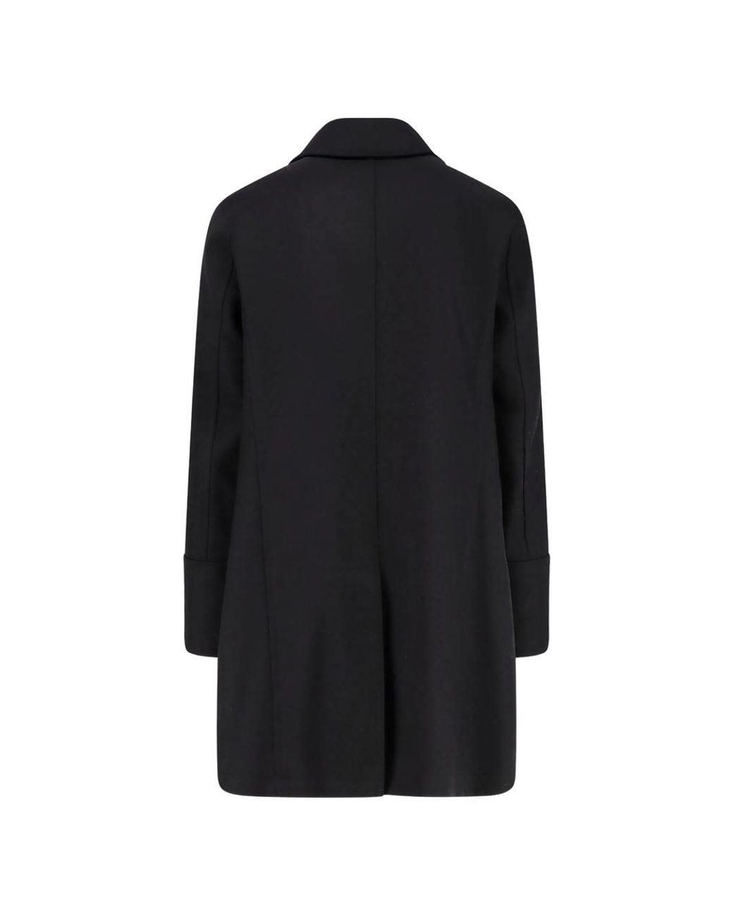 Sealup Black Double-Breasted Coat for men
