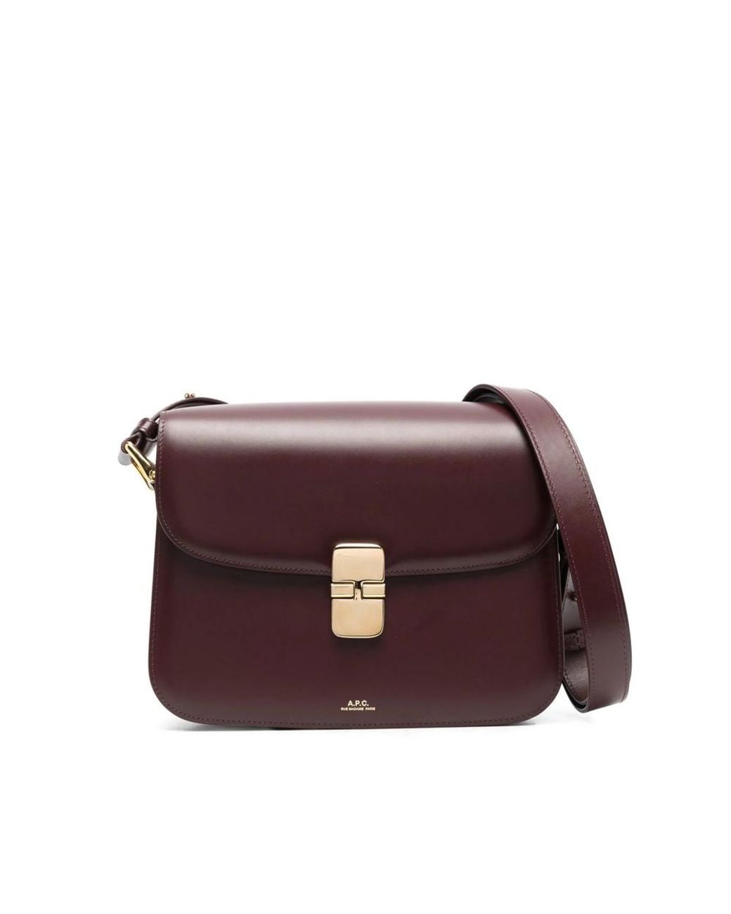A.P.C. Purple Shoulder Bags