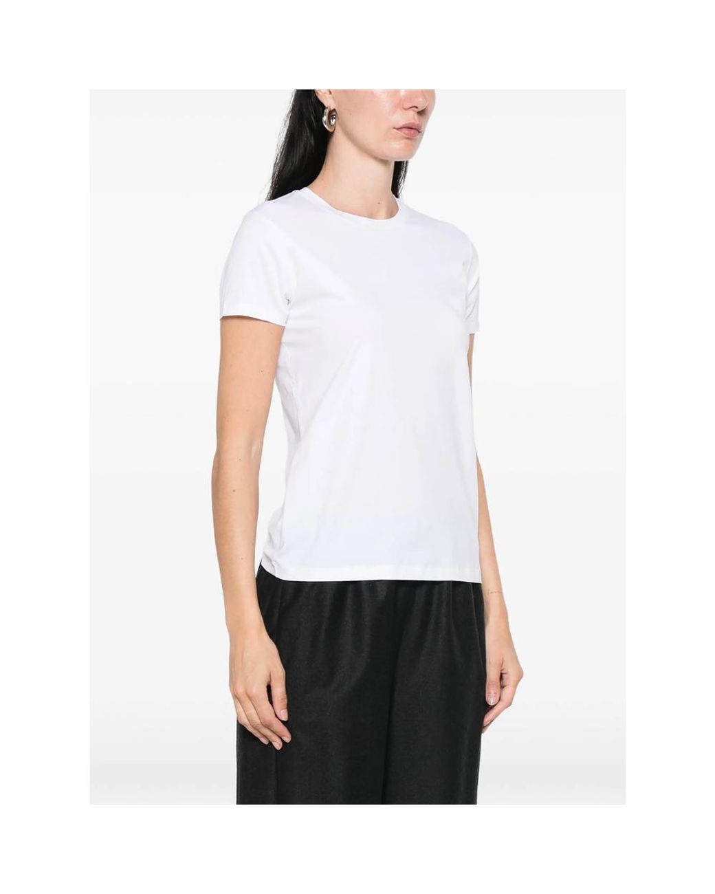 CAMICERIA MAZZARELLI White Short-Sleeve T-Shirt