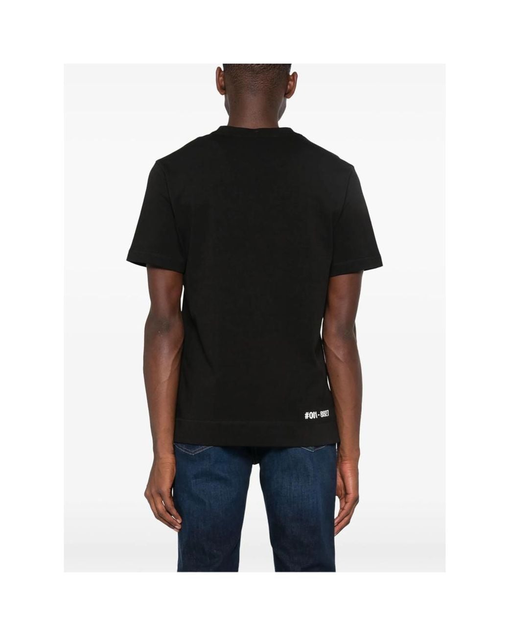 Moncler Black T-Shirts & Vests for men