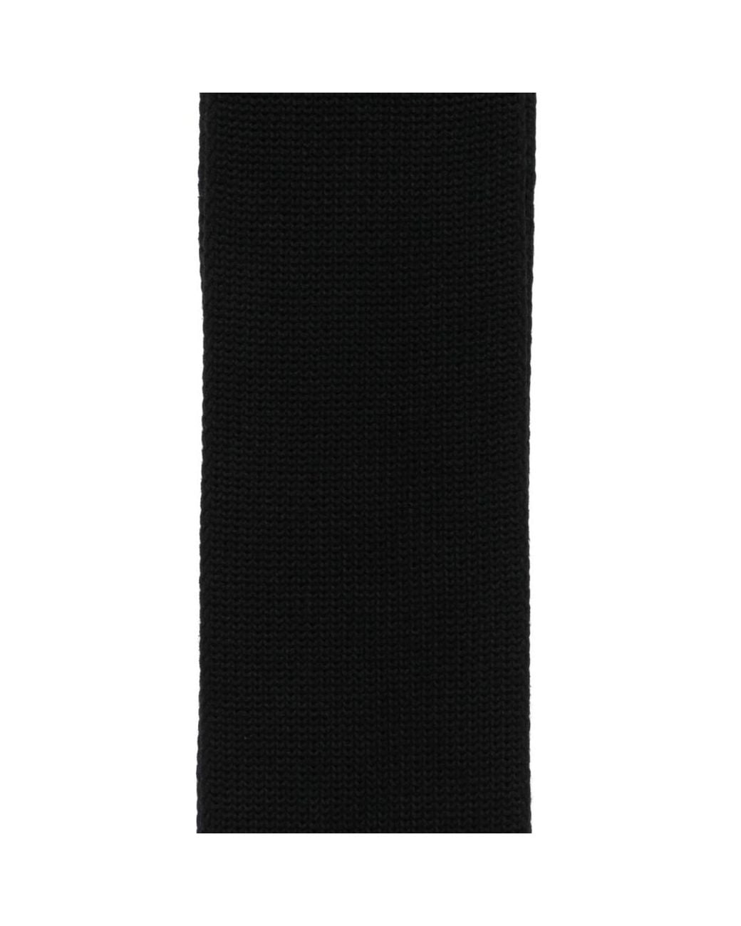 Saint Laurent Black Scarves for men