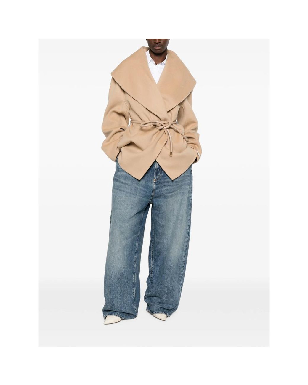 Sportmax Natural Neutrals Coats