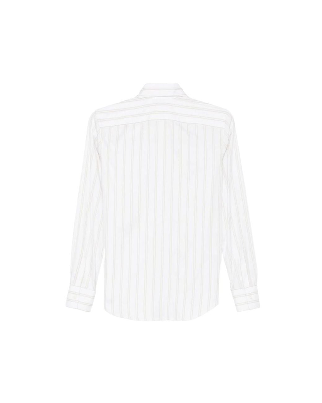 CAMICERIA MAZZARELLI White Striped Shirt