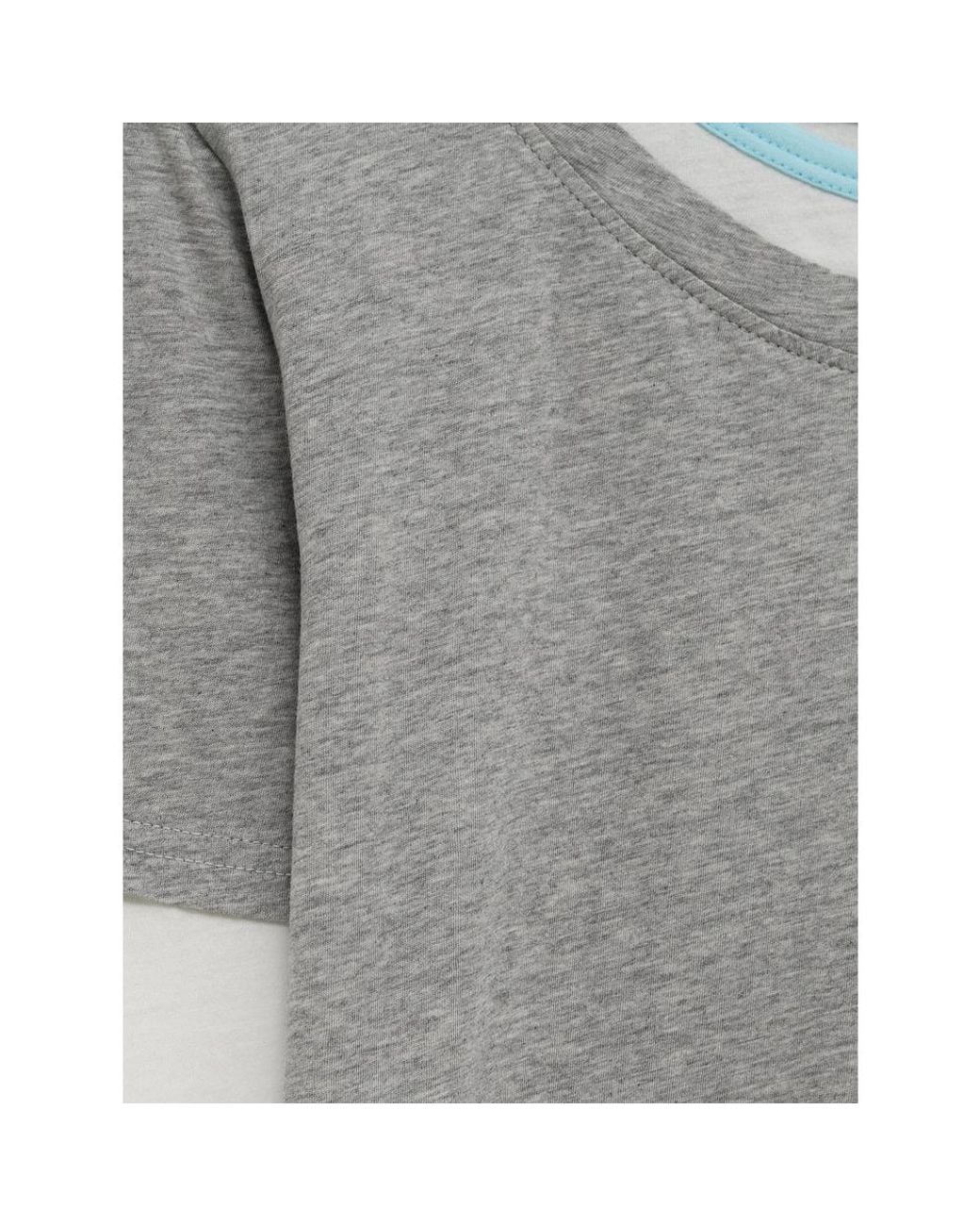 GIMAGUAS Gray Triple Layered T-Shirt