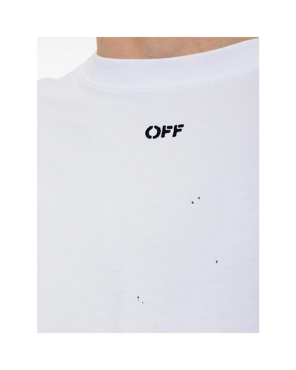 Off-White c/o Virgil Abloh White Off- Narciso Short-Sleeve T-Shirt for men