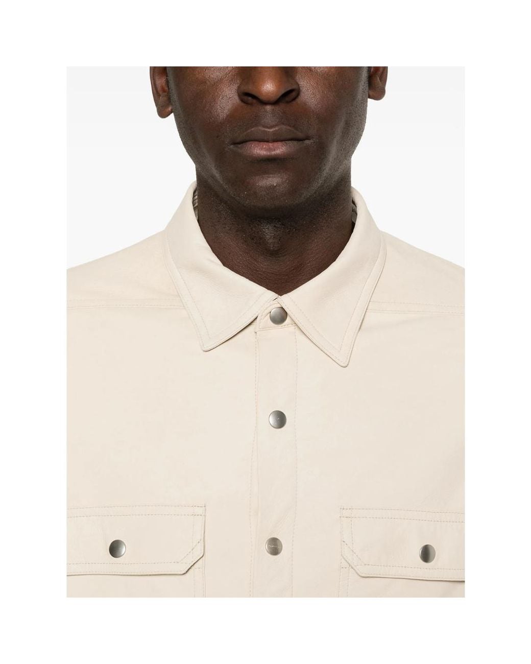 Rick Owens Natural Neutrals Jackets for men