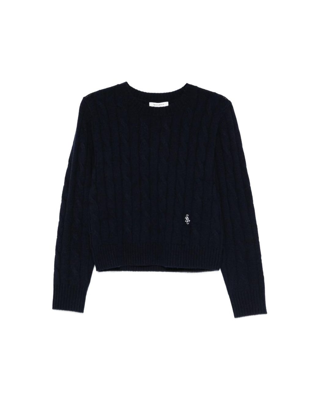 Sporty & Rich Blue Sporty & Rich Knitwear