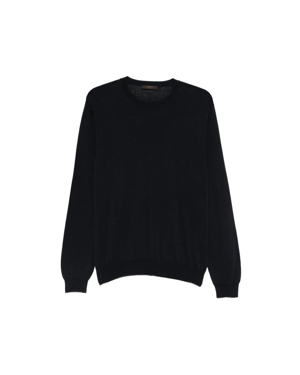 ZANONE-SLOWEAR Black Sweater Silk: 30 for men