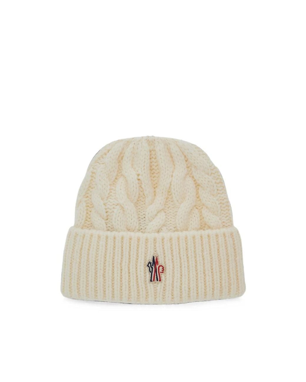 Moncler Natural Neutrals Hats