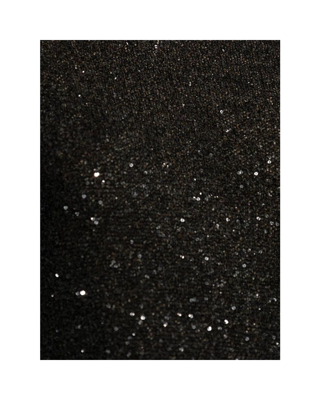 Balenciaga Black Sequinned Top