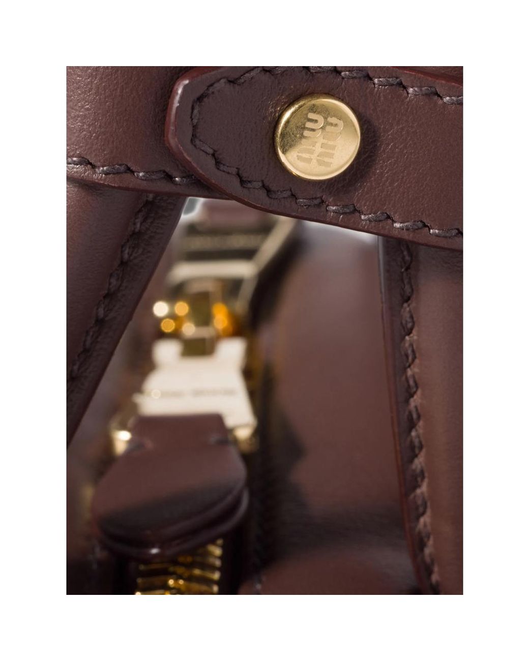 Miu Miu Brown Shoulder Bags