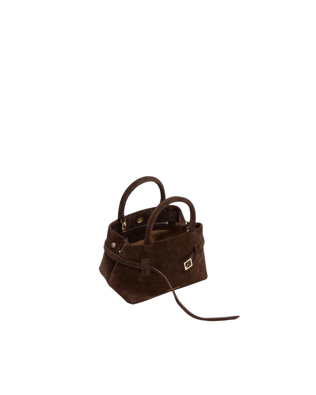 MANU Atelier Brown Leather Tote Bag