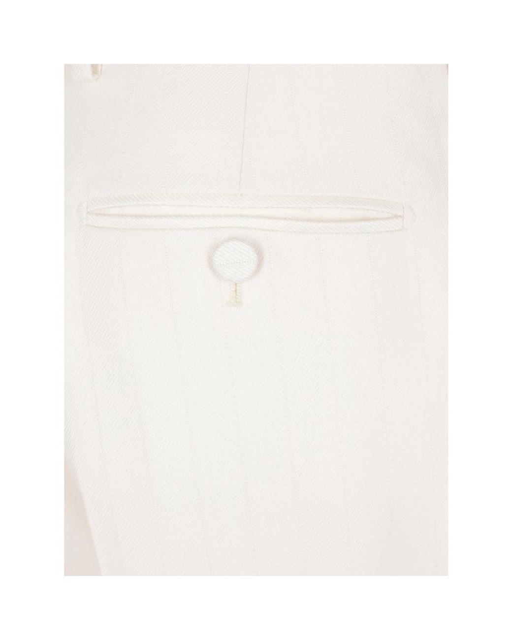 Tom Ford White Neutrals Trousers