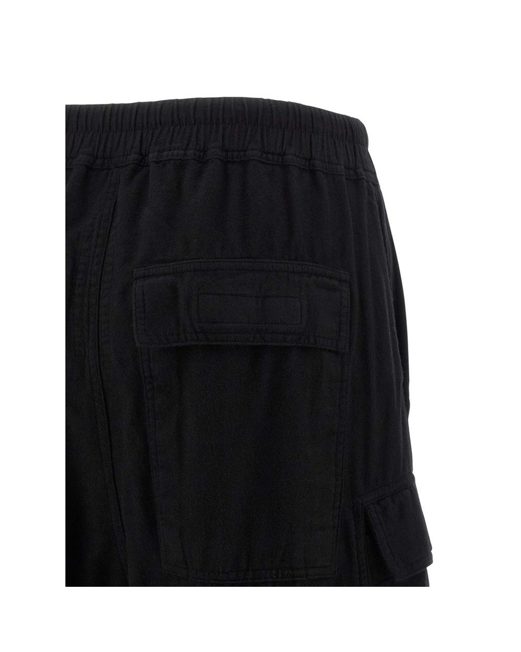 Rick Owens Black Drkshdw Trousers