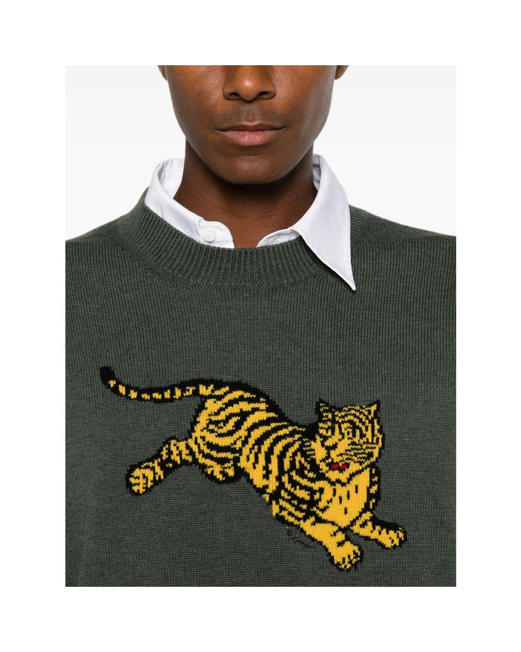 KENZO Green Sweaters & Knitwear for men
