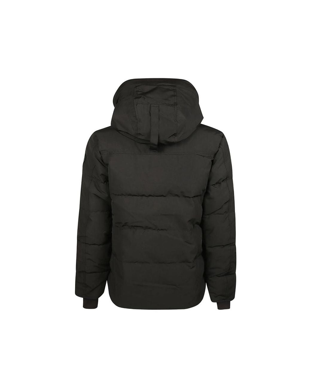 Canada Goose Black Macmillan Hooded Quilted Jacket for men