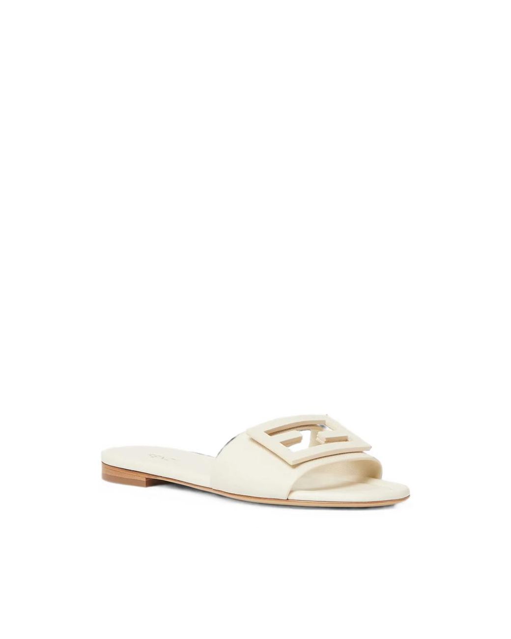 Fendi White Neutrals Shoes