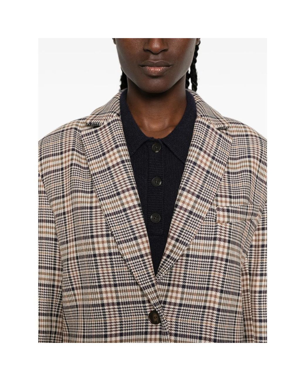 Anine Bing Brown Quinn Blazer
