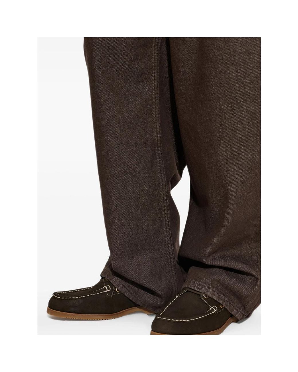 Jacquemus Black The Canotiers Boat Shoes for men