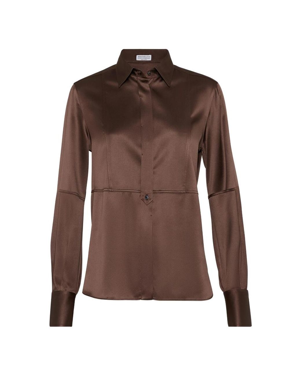 Brunello Cucinelli Brown Tops