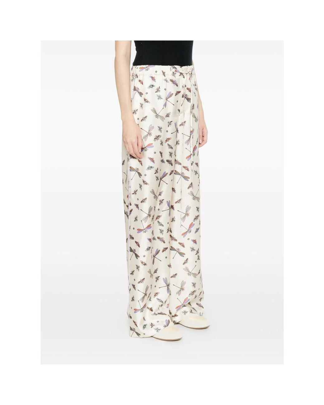 Gucci White Neutrals Trousers