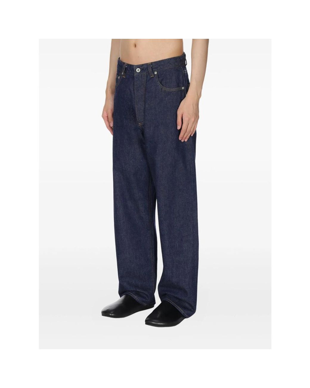 Studio Nicholson Blue Seb Jeans for men