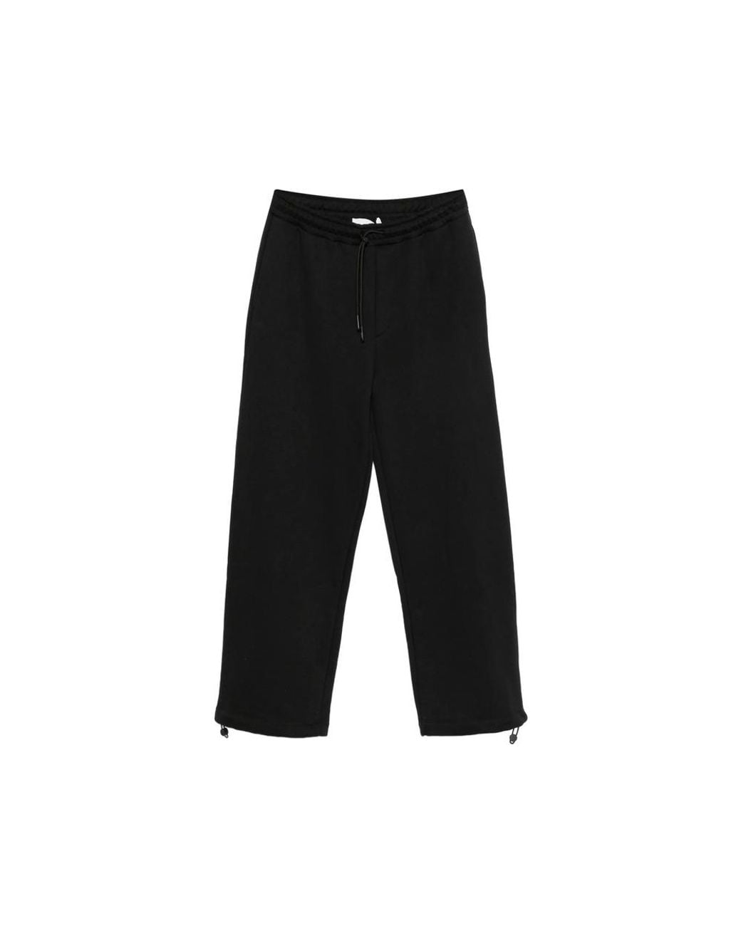 Woc Black Cajamarca Drawstring-Waist Track Pants for men