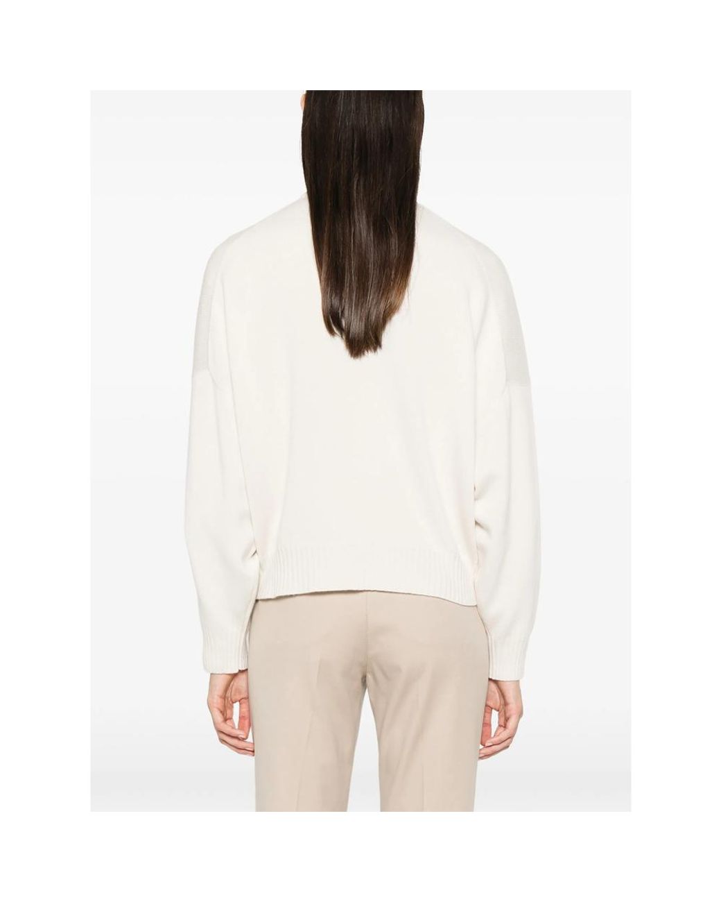 Brunello Cucinelli White Neutrals Knitwear
