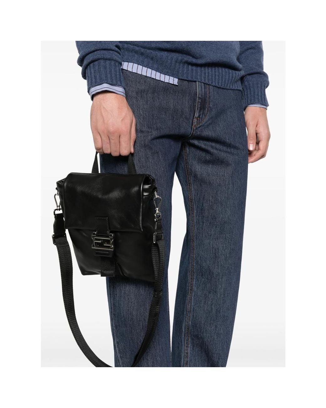 Fendi Black Shoulder Bags for men