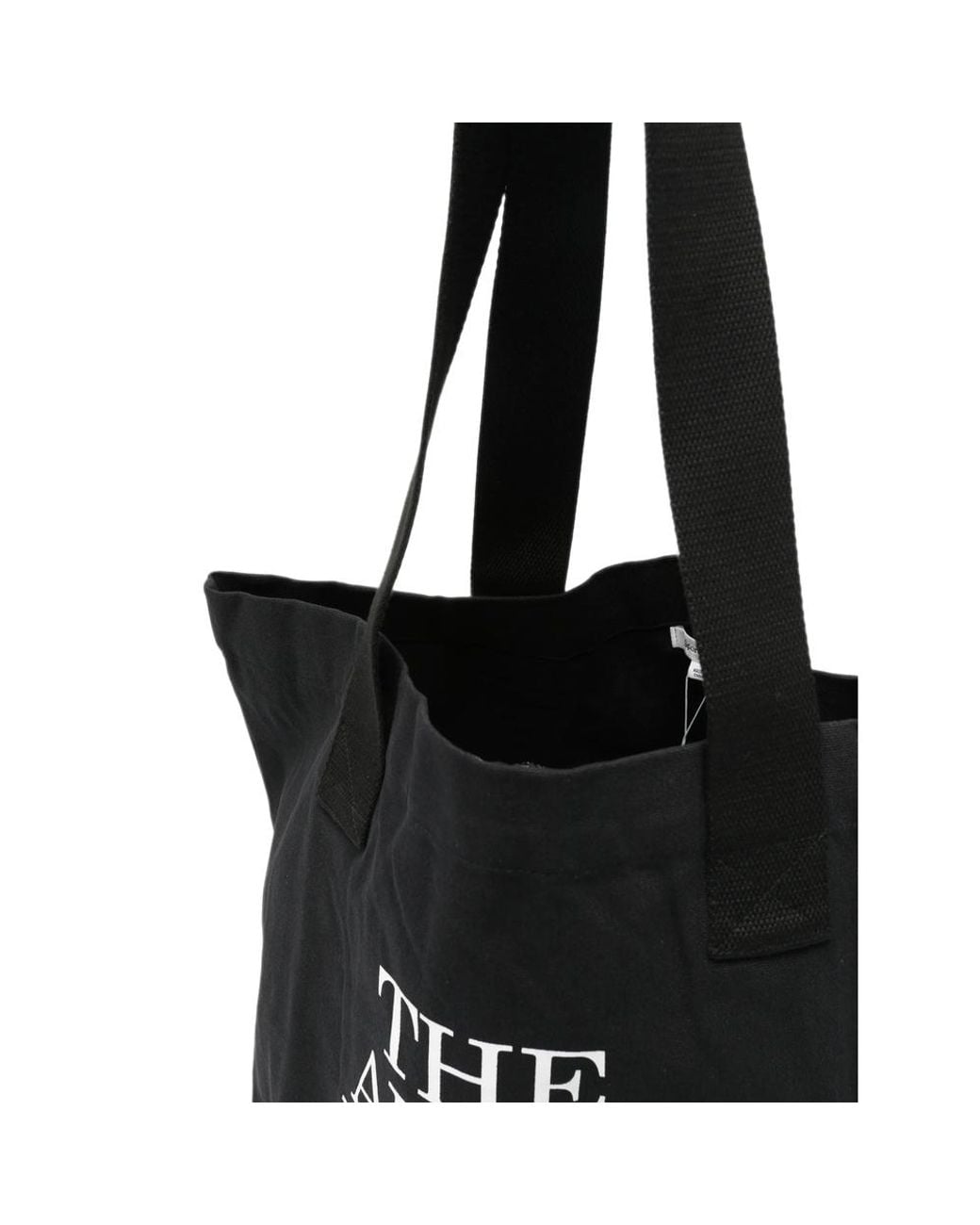 Sporty & Rich Black Print Tote Bag