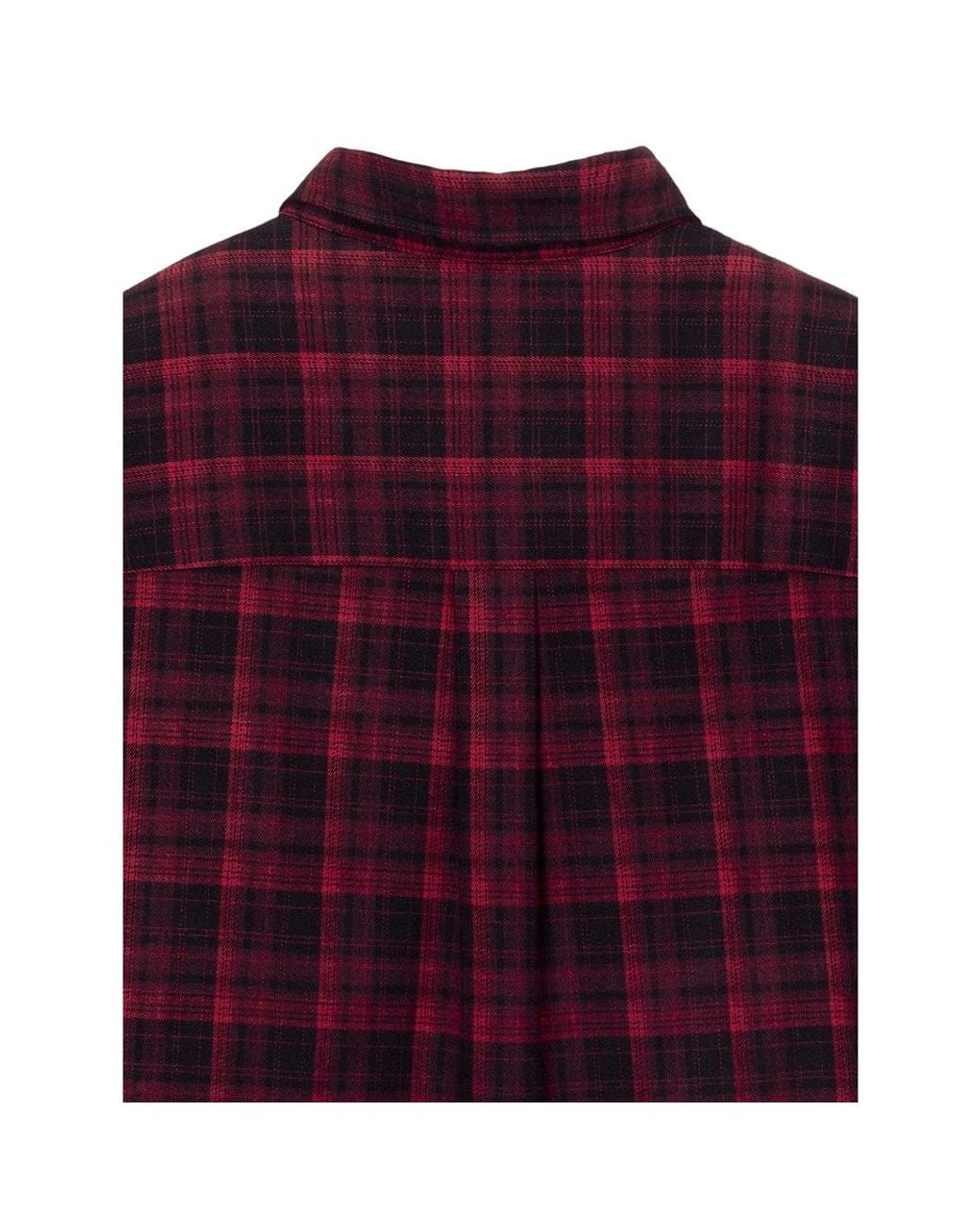 DUNST Purple Check-Pattern Shirt for men