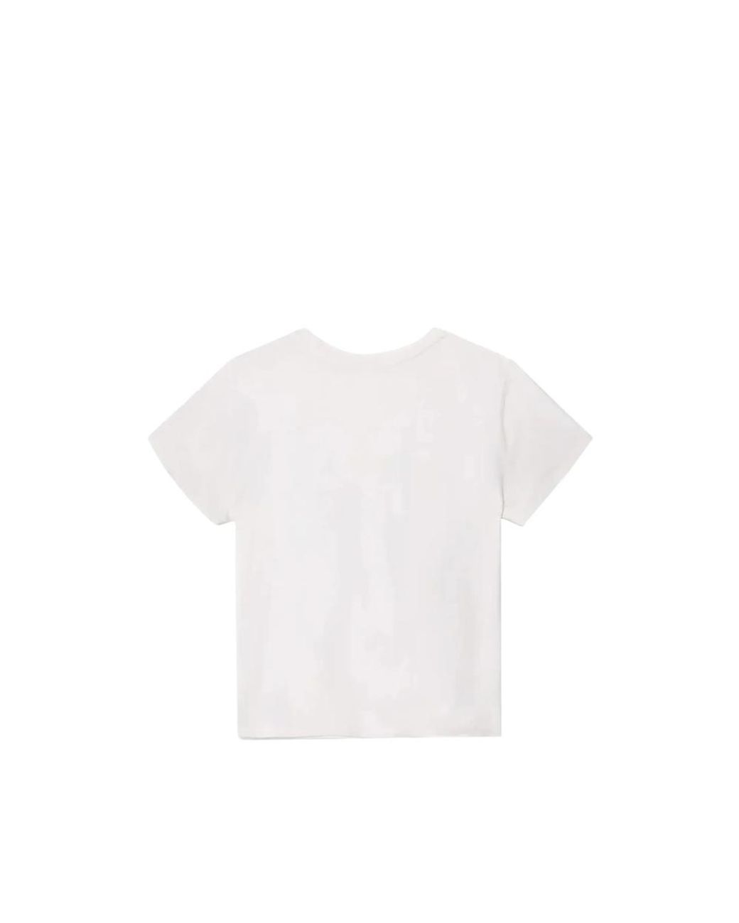 Re/done White La Vision Graphic-Print T-Shirt