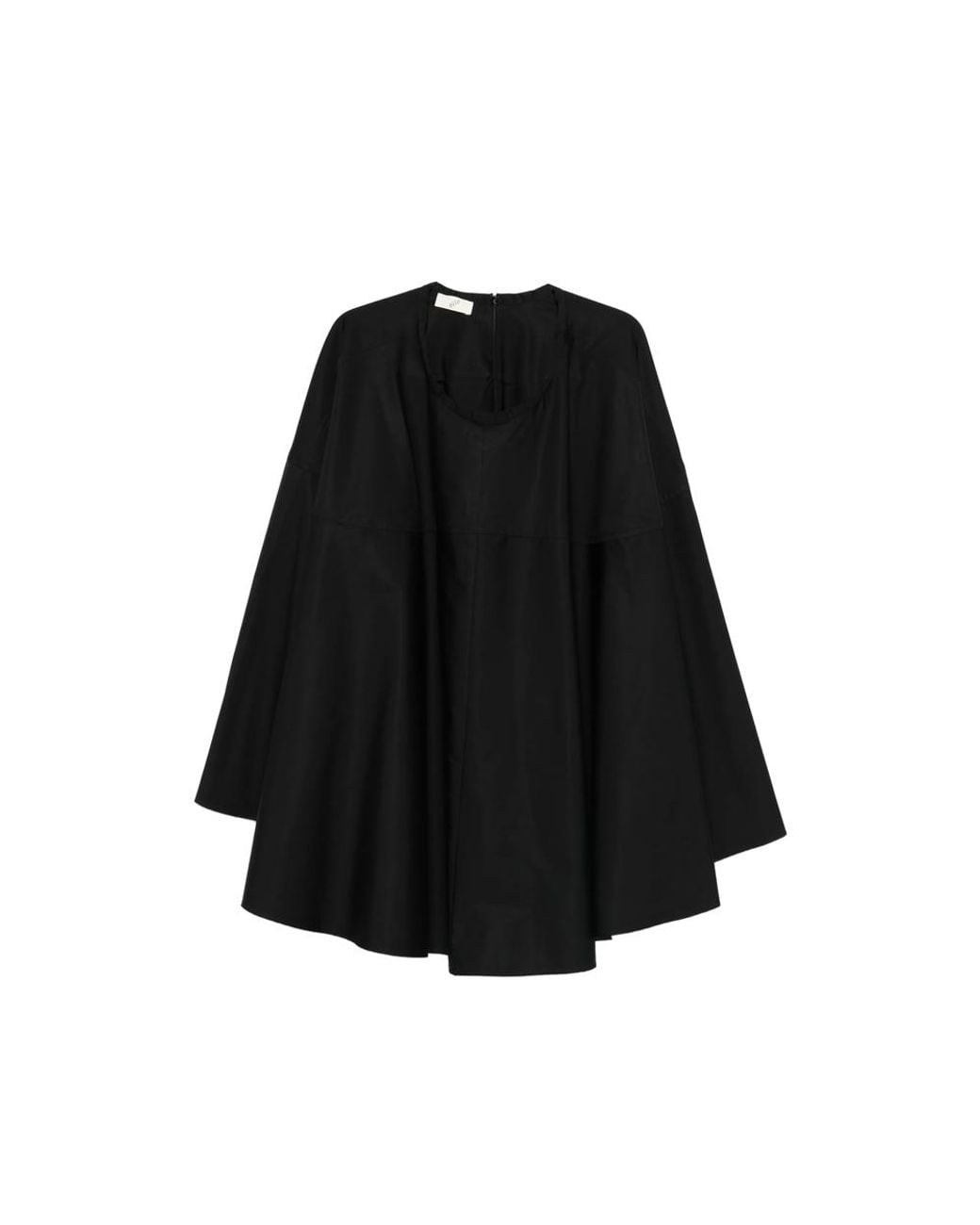 BITE STUDIOS Black Zip-Fastening Midi Skirt