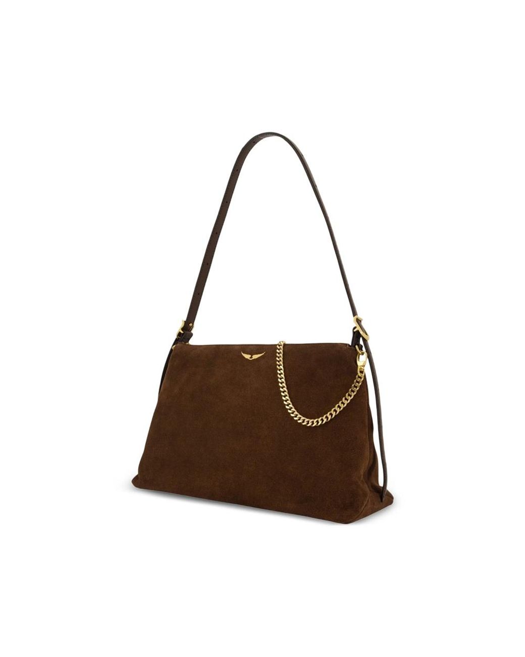 Zadig & Voltaire Brown Jim Bag Suede