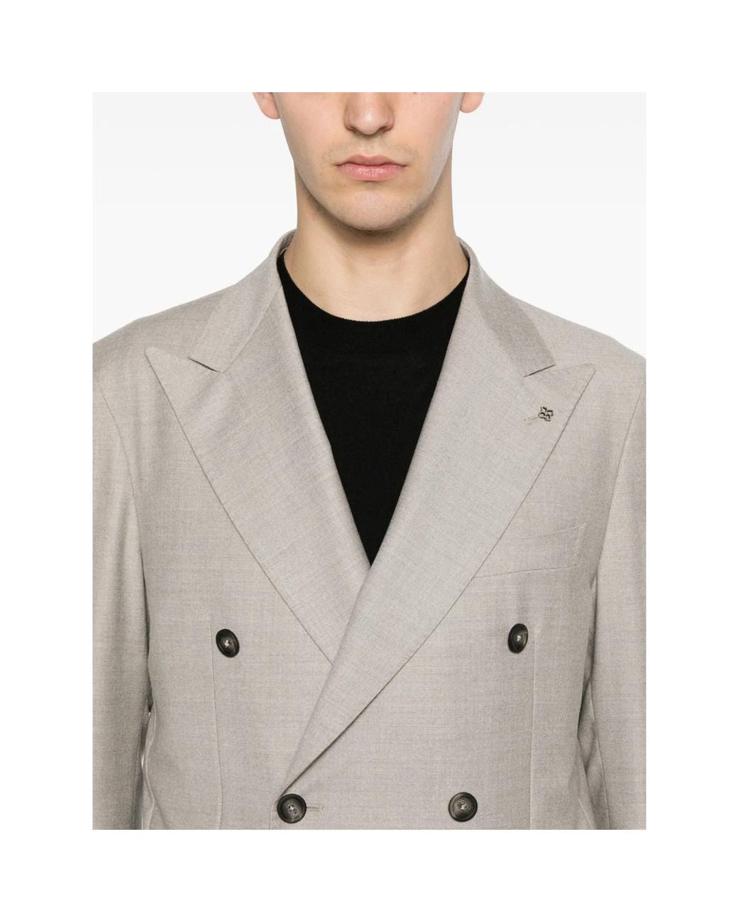 Tagliatore Gray Jackets for men